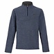 Weird Fish Newark 1/4 Zip Grid Navy Fleece Trui Heren