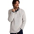 Cruiser 1/4 Zip Macaroni Ecru Sweatshirt Heren