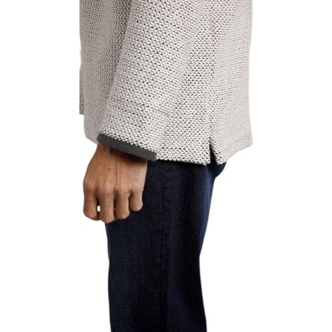 Weird Fish Cruiser 1/4 Zip Macaroni Ecru Sweatshirt Heren