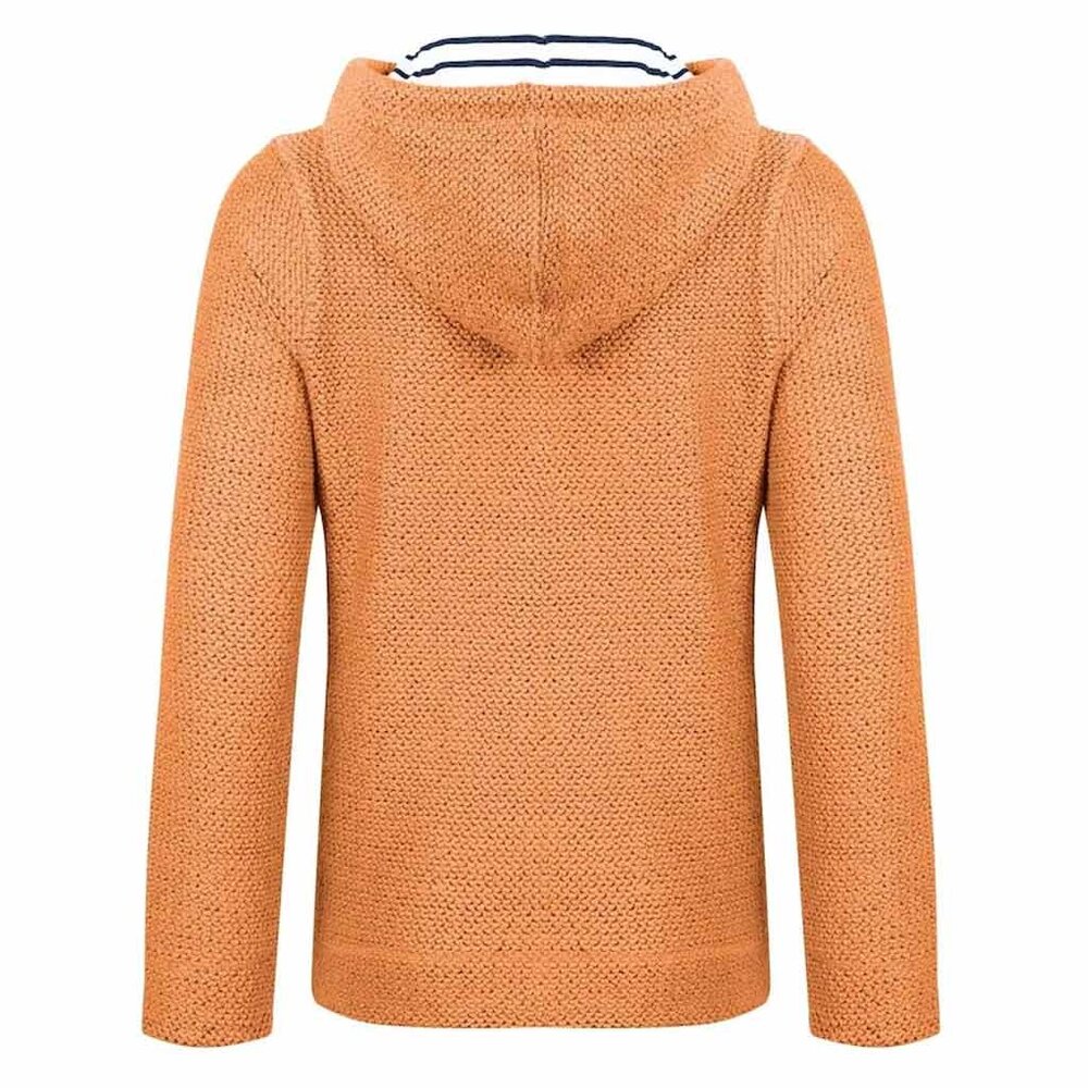 Weird Fish Chicoa Full Zip Macaroni Hoodie Apricot Vest Dames