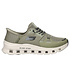 Slip Ins Glide-Step Pro Olive Black Wandelsneakers Heren