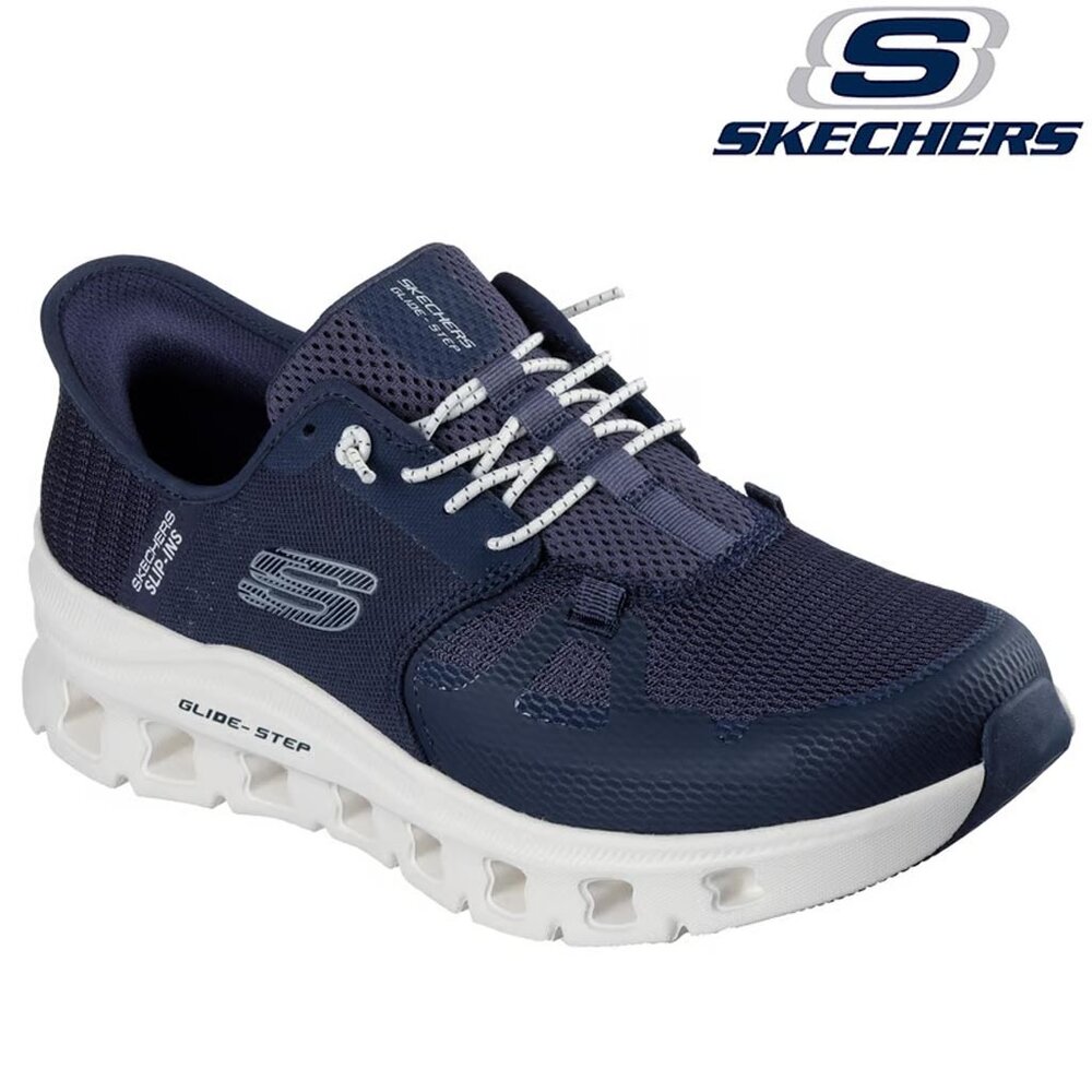 Skechers Slip Ins Glide-Step Pro Navy Wandelsneakers Heren
