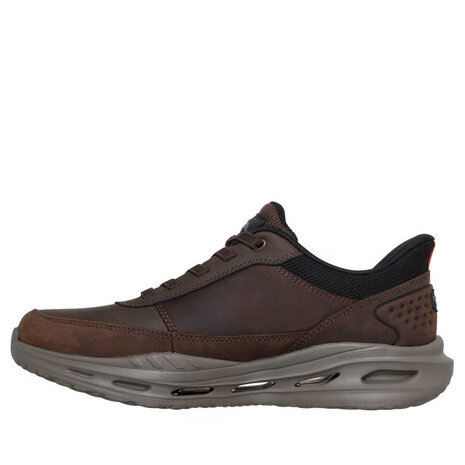 Skechers Slip-ins Arch Fit Orvan Moxley Cacao Wandelschoenen Heren