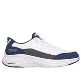 Skechers Slip-Ins Contour Foam White Navy Wandelsneakers Heren