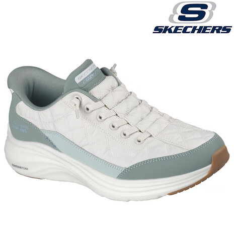 Skechers Slip-Ins Contour Foam Sage Wandelsneakers Dames