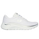 Skechers Arch Fit 2.0 Glow White Silver Wandelsneakers Dames
