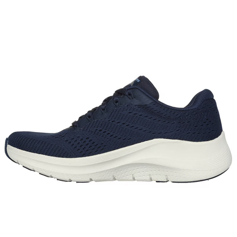 Skechers Arch Fit 2.0 Big League Navy Mesh Wandelsneakers Dames