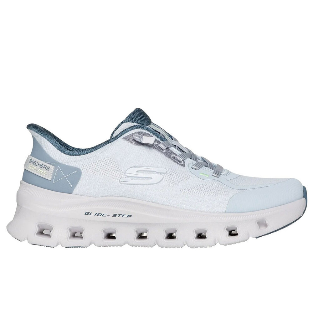 Skechers Glide-Step Pro Blue Mesh Multi Wandelsneakers Dames