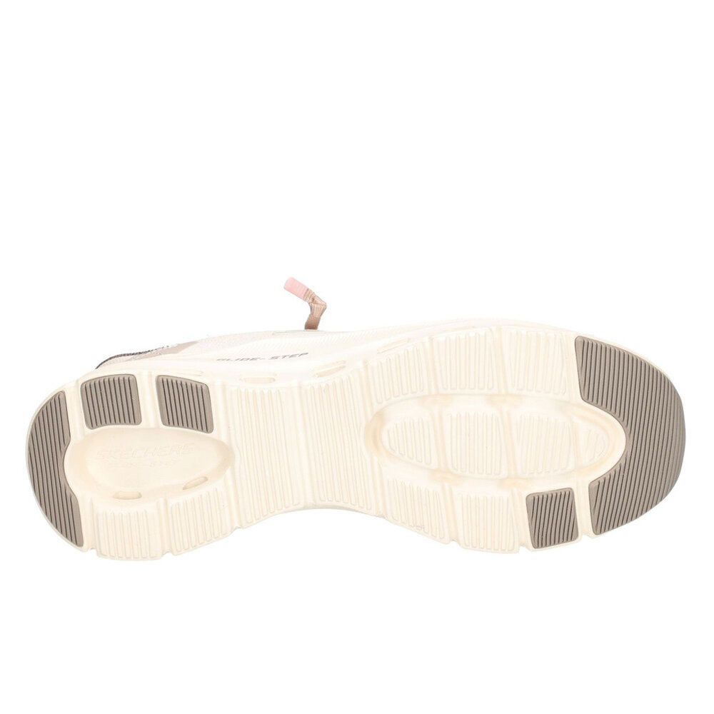 Skechers Glide-Step Pro Natural Mesh Brown Wandelsneakers Dames