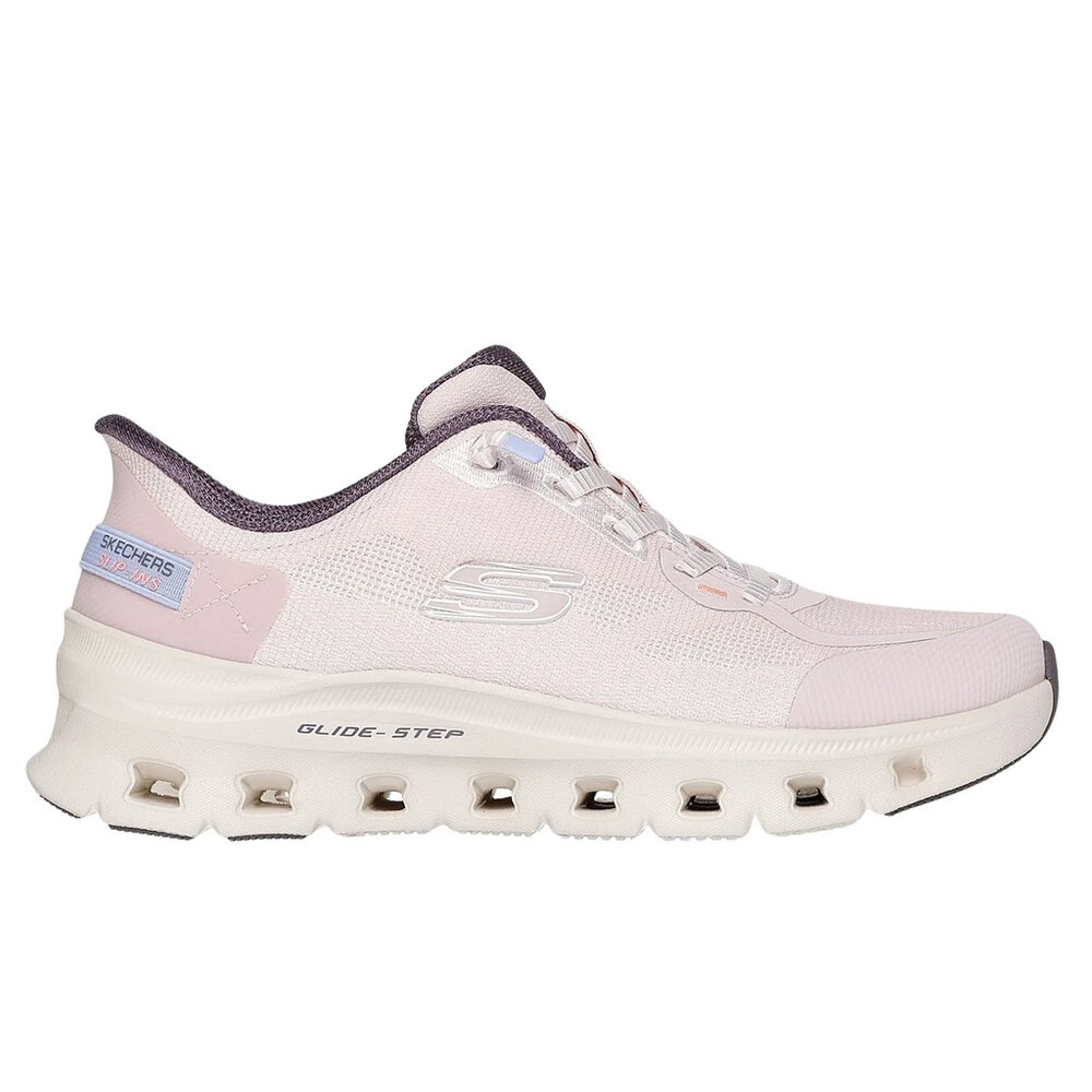 Skechers Glide-Step Pro Rose Mesh Pink Wandelsneakers Dames