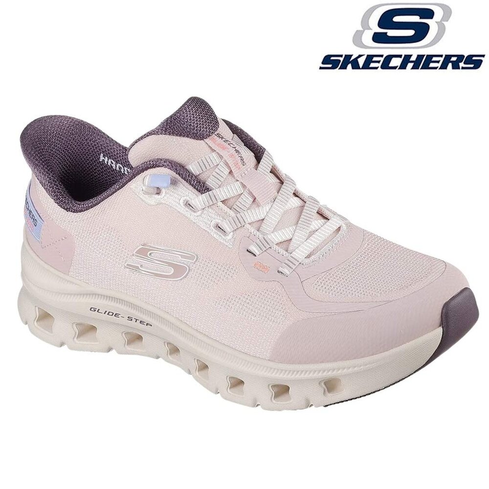 Skechers Glide-Step Pro Rose Mesh Pink Wandelsneakers Dames