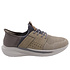 Slip-Ins RF Slade Taupe Wandelsneakers Heren