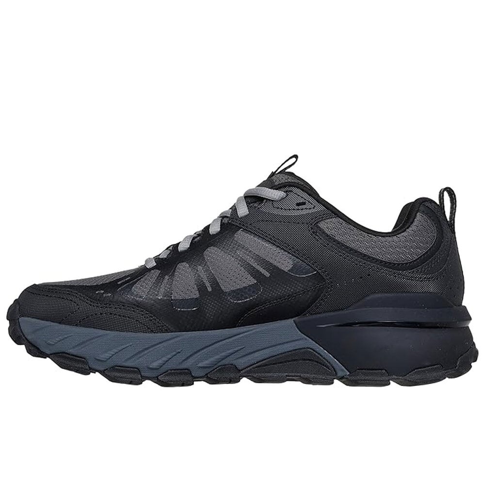 Skechers Max Protect Ironguard Black Charcoal Wandelschoenen Heren