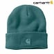 Carhartt Leatherette Watch Cap Transformative Teal Muts