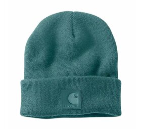 Carhartt Leatherette Watch Cap Transformative Teal Muts