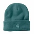 Leatherette Watch Cap Transformative Teal Muts Leatherette Watch Cap Transformative Teal Muts