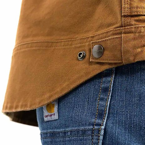 Carhartt Relaxed Fit Duck Berwick Brown Jack Heren