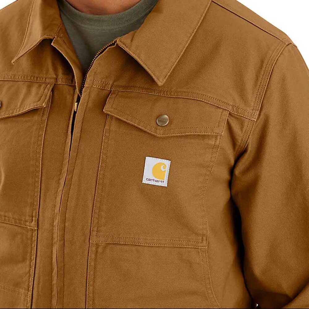 Carhartt Relaxed Fit Duck Berwick Brown Jack Heren