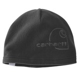 Carhartt Fleece Black Met Logo In Reliëf Muts Heren
