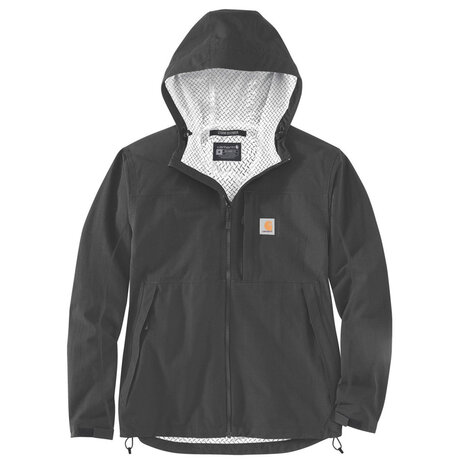 Carhartt Monterey Storm Defender Anorak Zwart Jas Heren