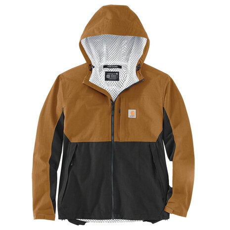 Carhartt Monterey Storm Defender Anorak Brown/Black Jas Heren