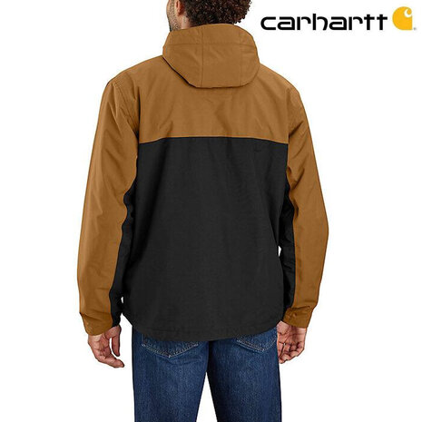 Carhartt Monterey Storm Defender Anorak Brown/Black Jas Heren