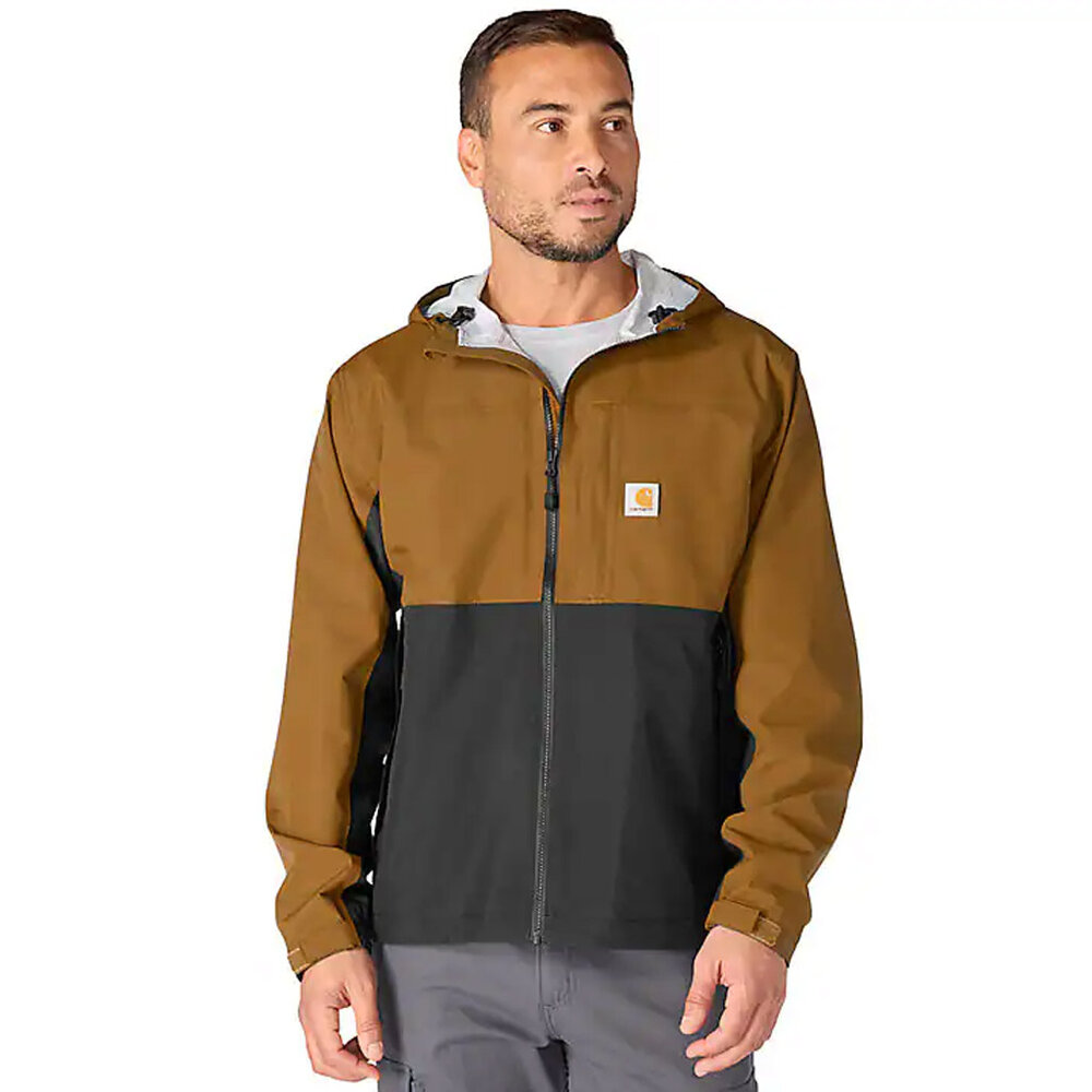 Carhartt Monterey Storm Defender Anorak Brown/Black Jas Heren