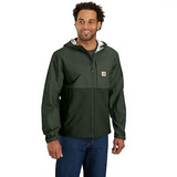 Carhartt Monterey Storm Defender Anorak Forestry Green Jas Heren