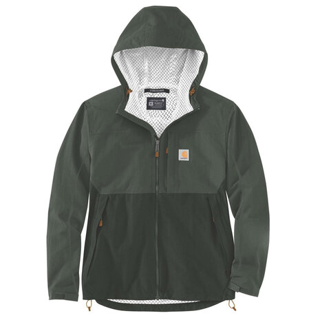 Carhartt Monterey Storm Defender Anorak Forestry Green Jas Heren