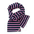 Classic Maritiem Navy Fuchsia Katoenen Sjaal Classic Maritiem Navy Fuchsia Katoenen Sjaal