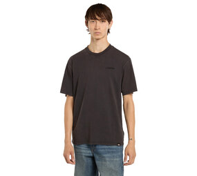Dickies Plentywood Acid Wash Black Short Sleeve T-Shirt Heren