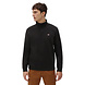 Dickies Oakport Black Quarter Zip Hoodie Heren
