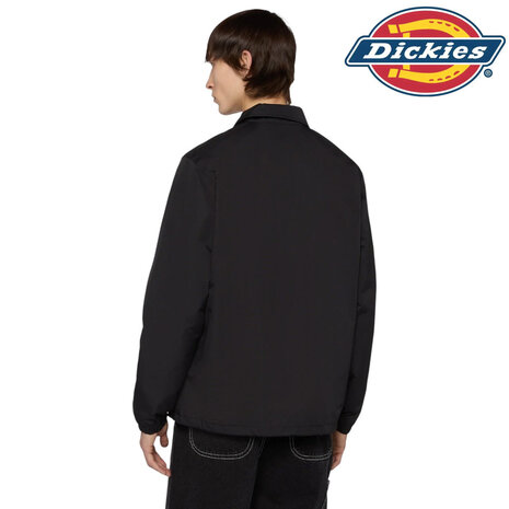 Dickies Oakport Black Coach Jacket Heren
