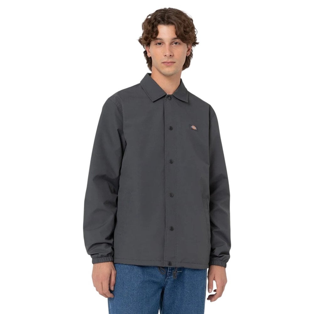 Dickies Oakport Charcoal Grey Coach Jacket Heren