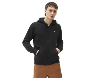 Dickies Oakport Black Full Zip Hoodie Heren