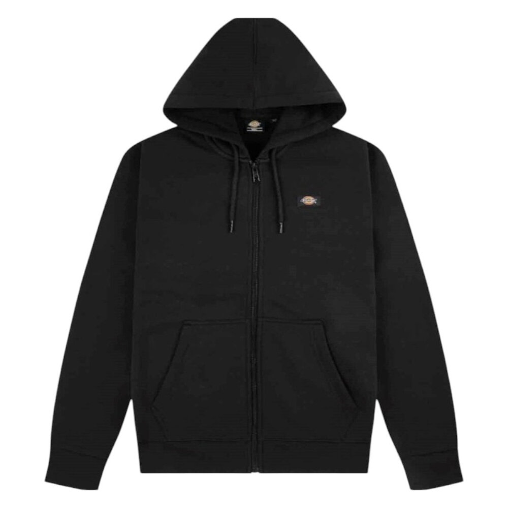 Dickies Oakport Black Full Zip Hoodie Heren