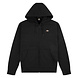 Dickies Oakport Black Full Zip Hoodie Heren