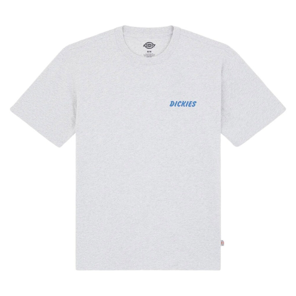 Dickies Dry Ridge Light Grey Short Sleeve T-Shirt Heren