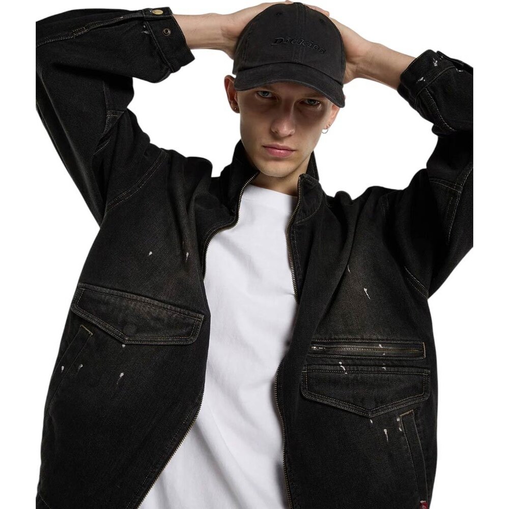 Dickies Middlefield Wash Black Dad Cap