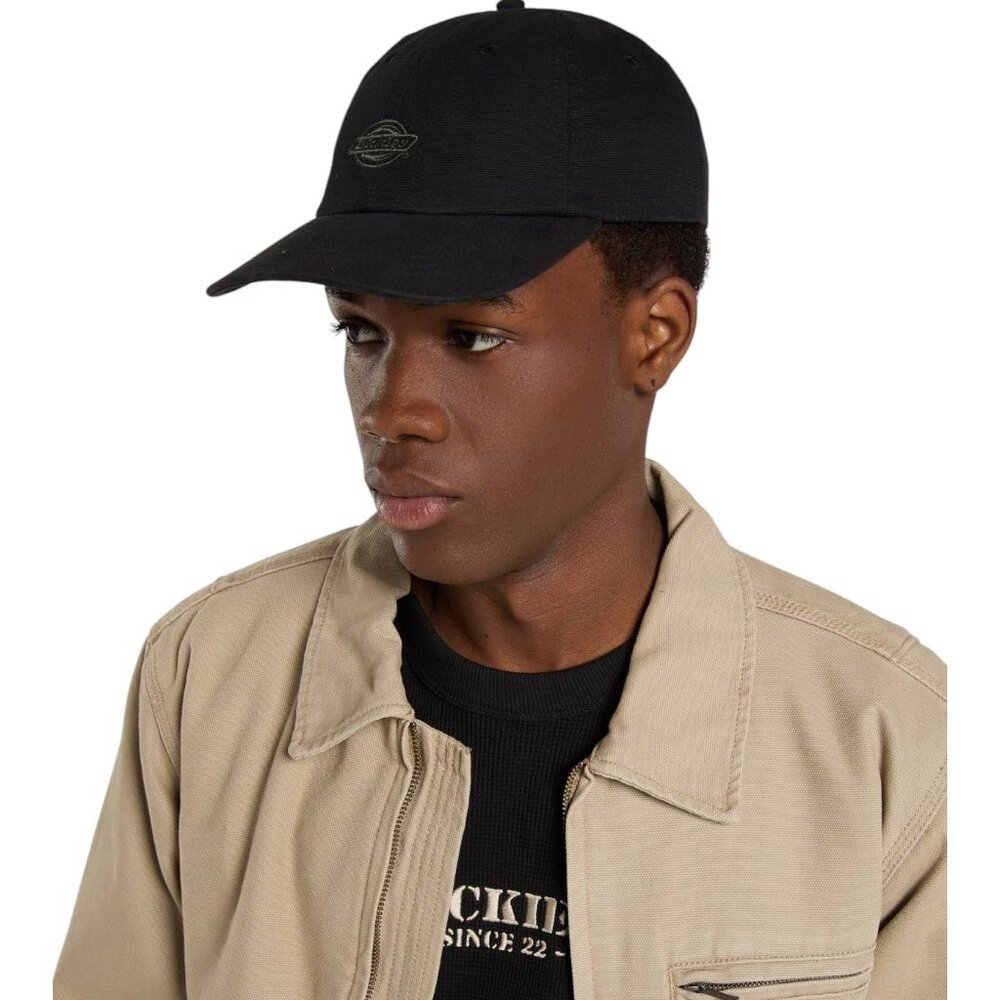 Dickies Duck Canvas Black Dad Cap