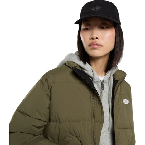 Dickies Duck Canvas Black Dad Cap