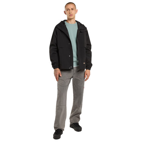 Dickies Baltimore Black Nylon Jacket Heren