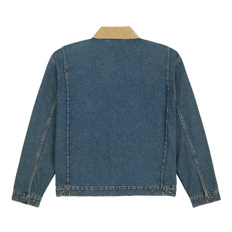 Dickies Denim Khaki Tinted Blue Painter Jacket Heren