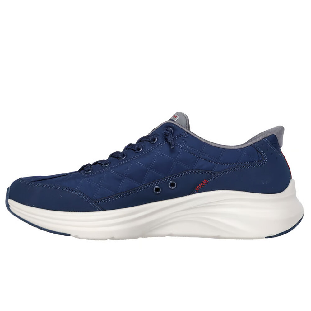 Skechers Slip-Ins Contour Foam Cozy Navy Gray Wandelsneakers Heren