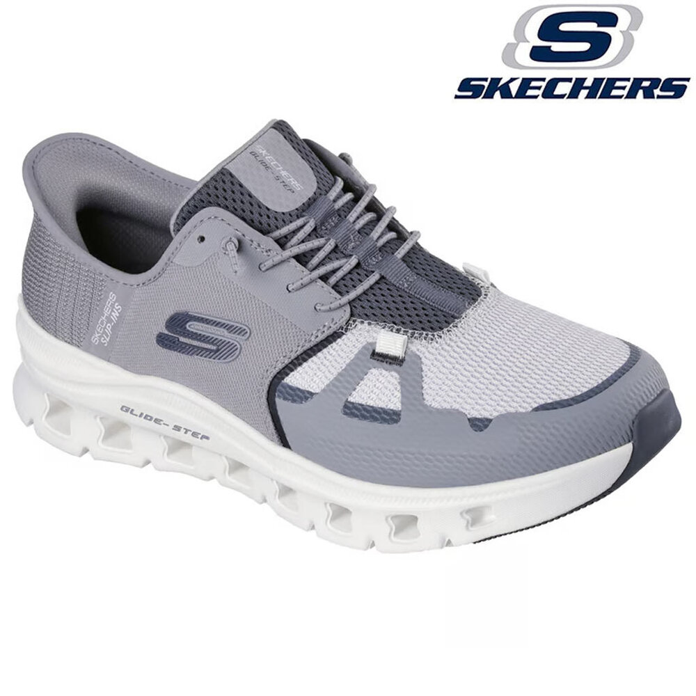 Skechers Slip Ins Glide-Step Pro Gray Charcoal Wandelsneakers Heren
