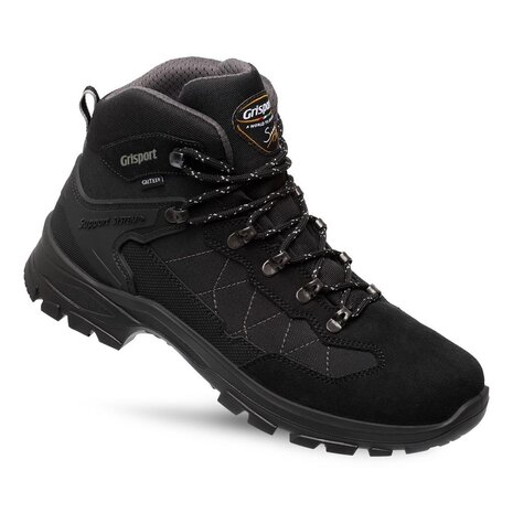 Grisport Scout Mid Zwart Wandelschoenen