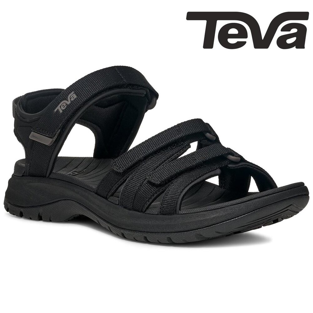 Teva Tirra Sport Zwart Sandalen Dames