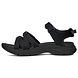 Teva Tirra Sport Zwart Sandalen Dames