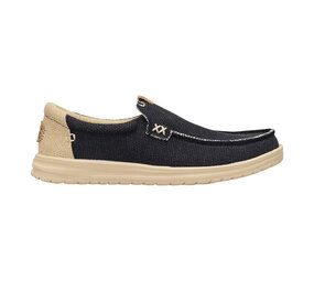 Hey Dude Mikka Braided Black/Boulder Tan Instappers Heren