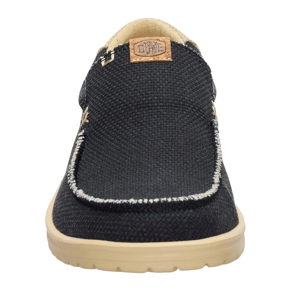 Hey Dude Mikka Braided Black/Boulder Tan Instappers Heren